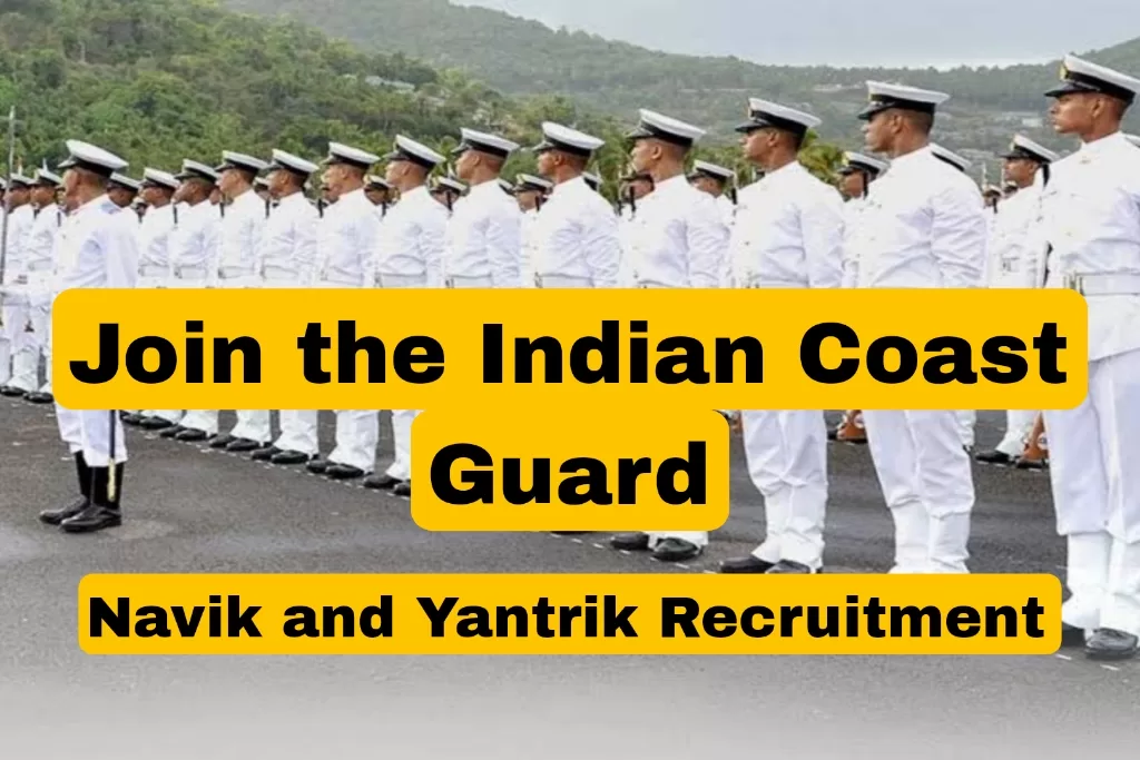 Join the Indian Coast Guard