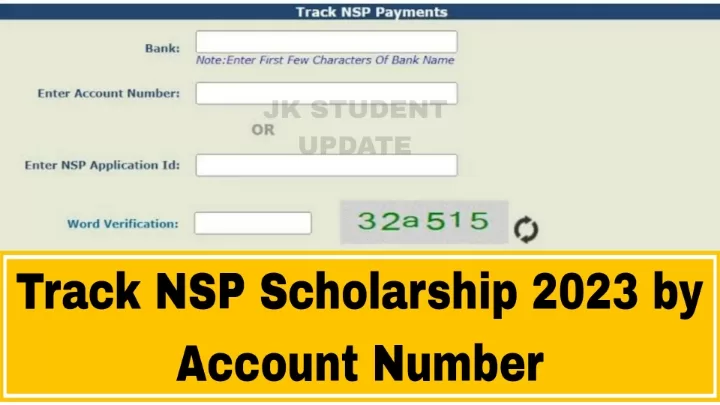 Track NSP Scholarship 2023