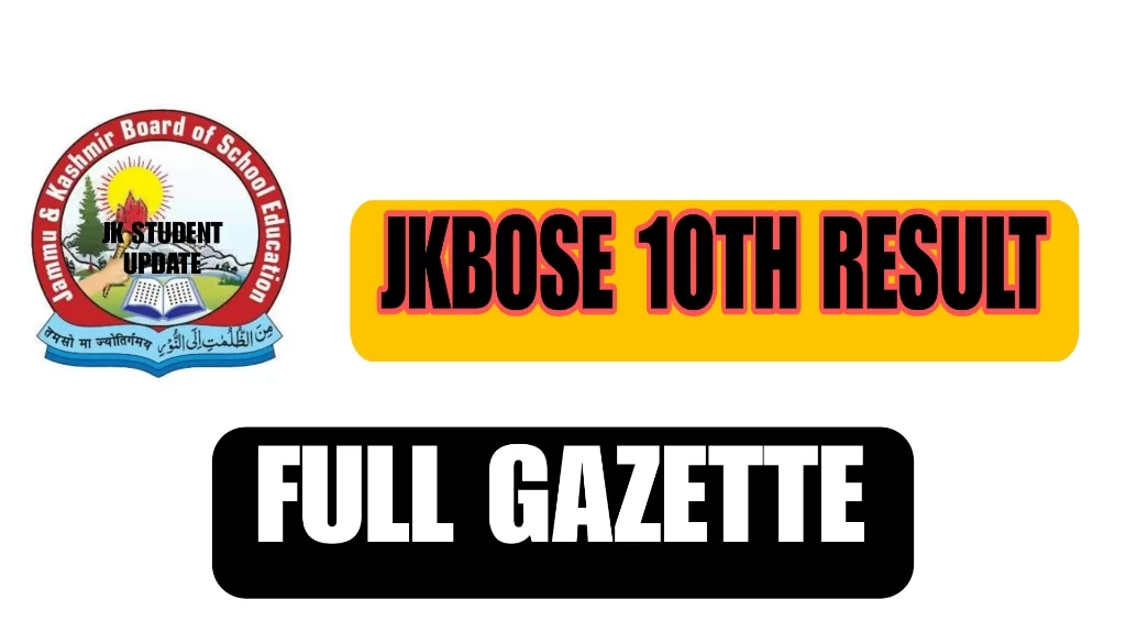 JKBOSE 10th Bi-Annual Result 2023