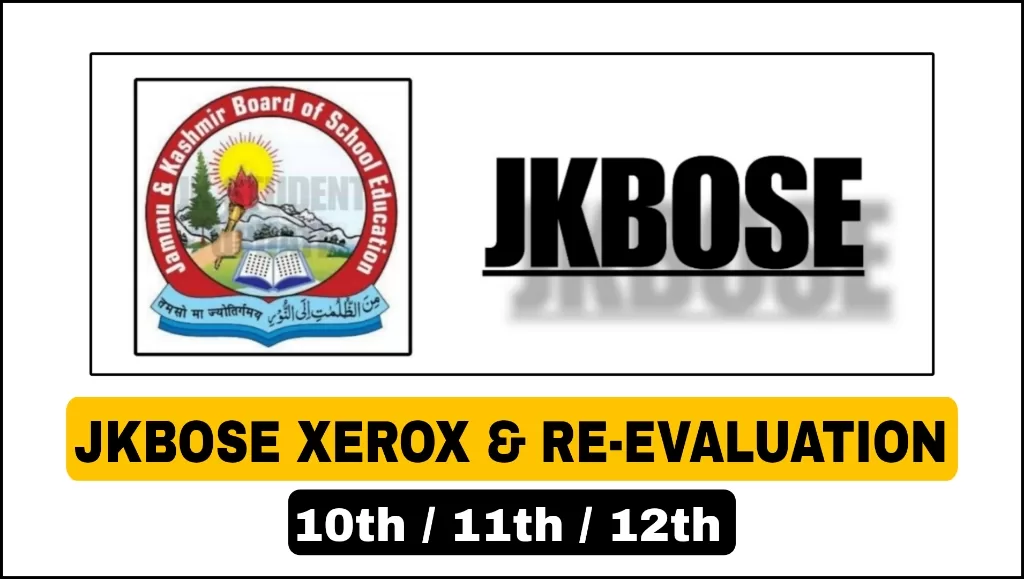 JKBOSE Xerox & Re-Evaluation