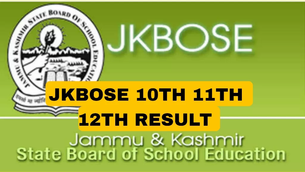 Jkbose 10th 11th 12th result