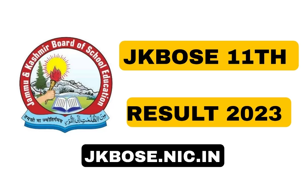 Jkbose 11th Result 2023