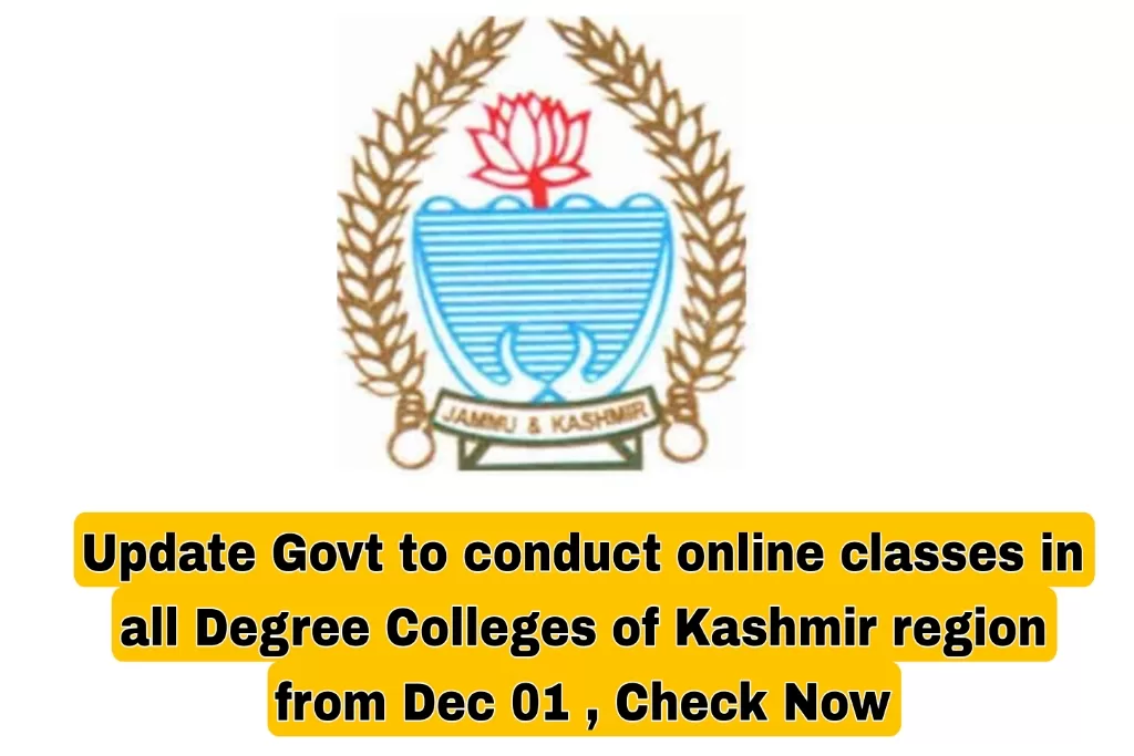  Conducting Online Classes in Kashmir Government Degree Colleges: Winter Initiatives