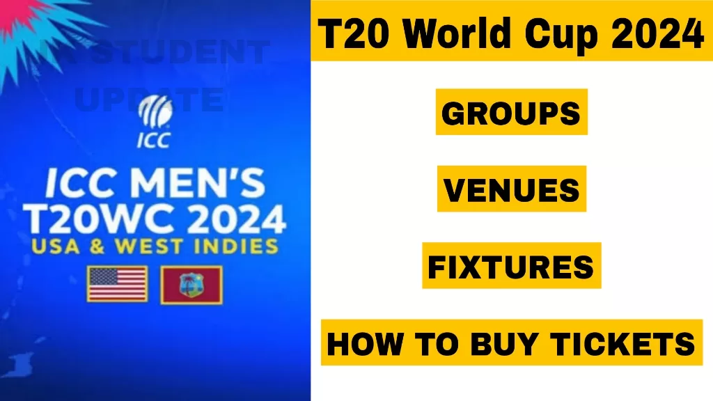 ICC T20 World Cup 2024 Full Schedule, Groups, Buy Tickets JK Student