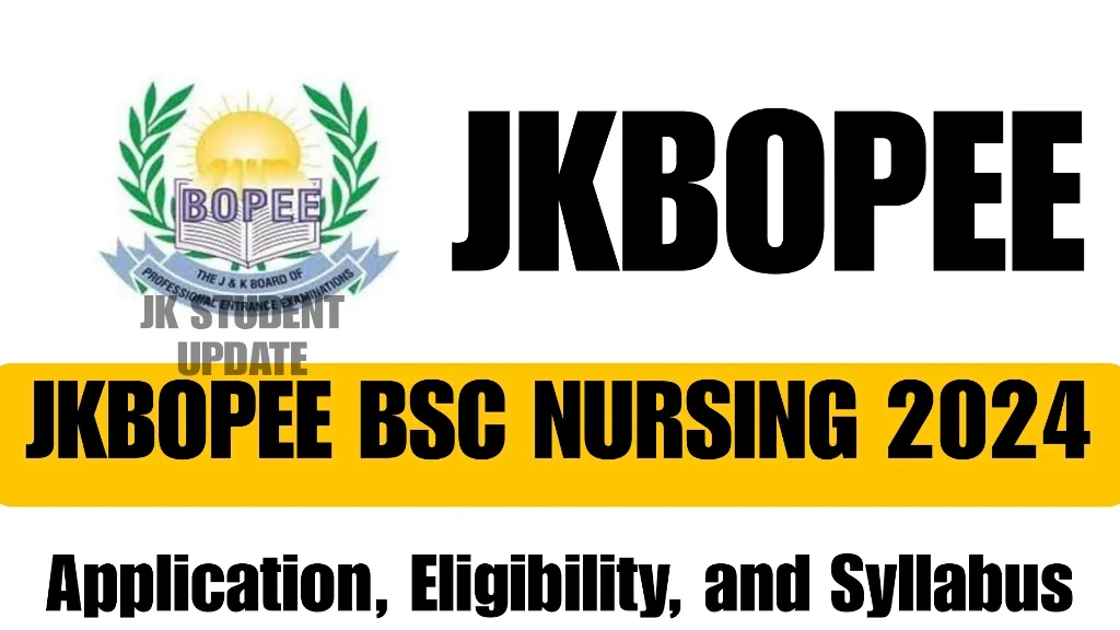 JKBOPEE BSc Nursing 2024