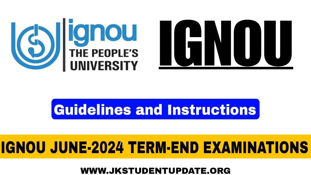 IGNOU June-2024 Term-End Examinations