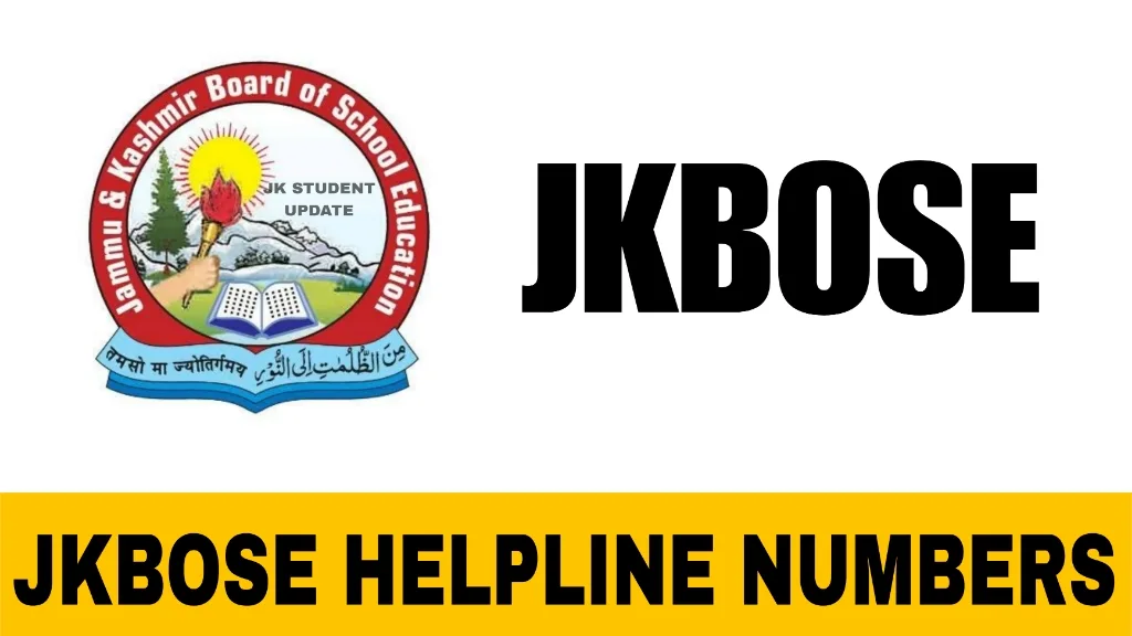 JKBOSE Helpline Numbers